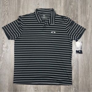 Oakley Polo Shirt Stretch Men’s Size XL Short Sleeve Logo Golf Outdoor Shirt